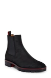 Christian Louboutin Mens Black Melon Flat Calf Black 9 In Bk01-black