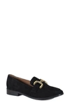 Diba True About It Loafer In Black Suede