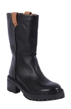 Gentle Souls By Kenneth Cole Brody Platform Boot In Black Leather