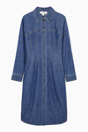 COS OVERSIZED WAISTED DENIM SHIRT DRESS