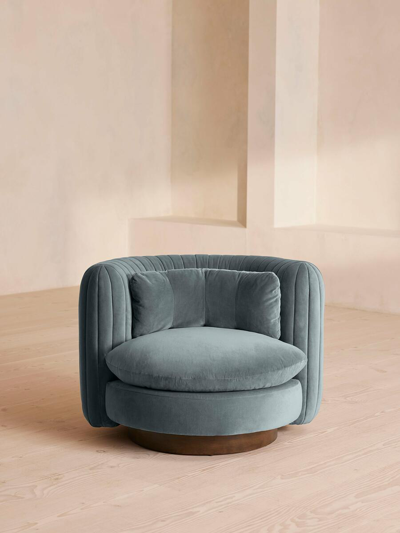 Soho Home Vivienne Armchair In Gray
