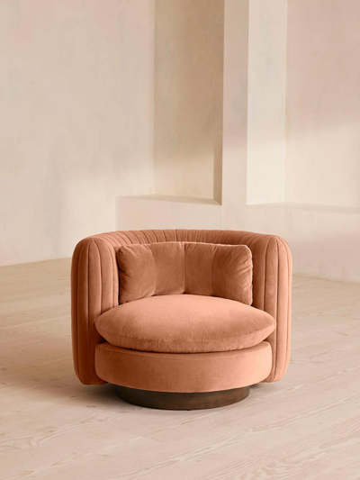Soho Home Vivienne Armchair In Brown