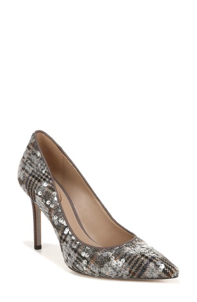 Sam Edelman Hazel Pointed Toe Pump In Grey