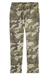 Treasure & Bond Kids' All Day Relaxed Pull-on Pants In Olive Sarma Camo