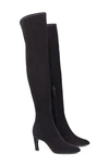 Tory Burch Women's High Heel Over The Knee Boots In Perfect Black / Nero