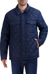 Cole Haan Diamond Quilted Jacket In Navy