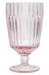 Fortessa Archie Set Of 6 Pink Goblets