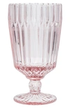 Fortessa Archie Set Of 6 Pink Goblets In Pink