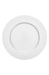 FORTESSA ARCHIE SET OF 4 CLEAR DINNER PLATES