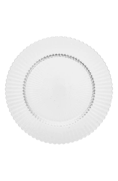 Fortessa Archie Set Of 4 Clear Dinner Plates