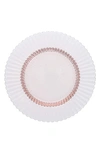 FORTESSA ARCHIE SET OF 4 PINK DESSERT PLATES