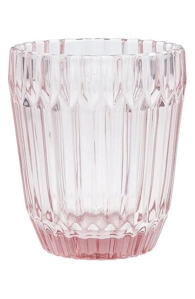 FORTESSA ARCHIE SET OF 6 PINK DOUBLE OLD FASHIONED GLASSES