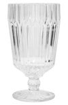 Fortessa Archie Set Of 6 Clear Goblets In Clear