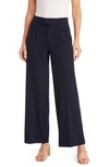 Wit & Wisdom 'ab'solution Skyrise Wide Leg Pants In Ultra Navy