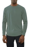 Cuts Crewneck Long Sleeve T-shirt In Elm