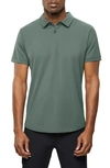 Cuts Trim Fit Cotton Blend Polo In Elm