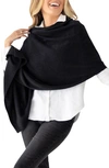 Zestt Organics The Cashmere Travel Scarf In Black