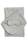 Zdnu Zestt Zestt Organic Cotton Travel Set In Light Grey