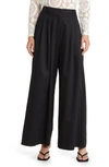 & OTHER STORIES HIGH WAIST PLEAT FRONT WIDE LEG TROUSERS
