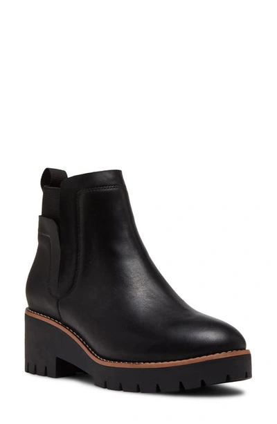 Blondo Danika Waterproof Bootie In Black Leather