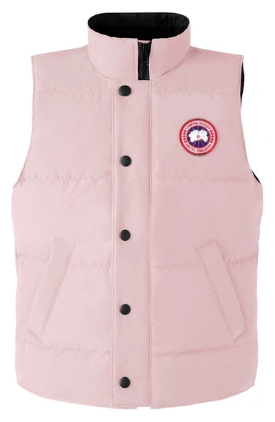 Canada Goose Kids' Little Boy's & Boy's Vanier Waistcoat In Pink Lemonade