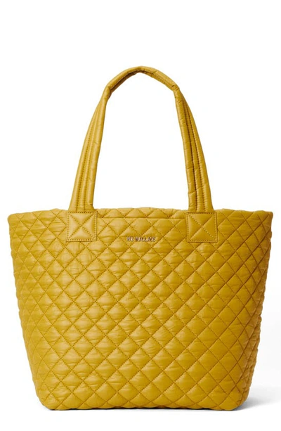 Mz Wallace Women's Medium Metro Deluxe Tote Bag In Ochre