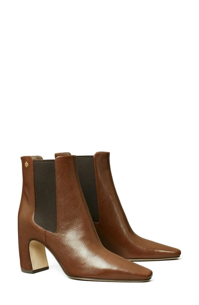 Tory Burch Banana Chelsea Boot In Lucio Brown/testa Di Moro