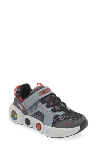 Skechers Kids' Game Kicks® Gametronix Sneaker In Gray/ Multi