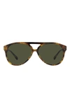 Ralph Lauren 59mm Aviator Sunglasses In Green