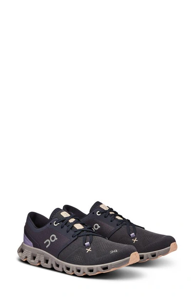 On Women's Cloud X 3 Low Top Sneakers In Ir/ Fade