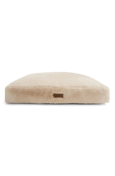 Unhide Pillow Pad Pet Bed In Beige Bear
