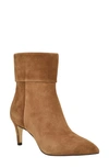 Calvin Klein Genteel Pointed Toe Bootie In Medium Natural