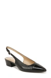 Naturalizer Banks Pump In Black Leather 2