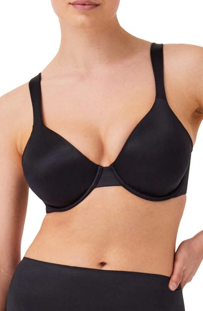 Spanx Trifecta Wireless Bra In Very Black