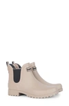 Barbour Wilton Chelsea Rain Boot In Clear