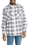 JOHNNY BIGG LEVI CHECK COTTON OVERSHIRT