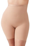 Wacoal Shape Revelation High-rise Thigh Shaper In Praline