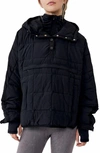 Fp Movement Pippa Packable Pullover Puffer In Black