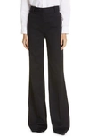 Nili Lotan Christophe Wide-leg Wool Trousers In Black