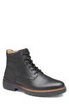 Johnston & Murphy Henson Xc4 Waterproof Chukka Boot In Black Waterproof Full Grain