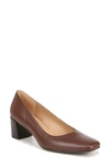 Naturalizer Karina Square Toe Pump In Brown