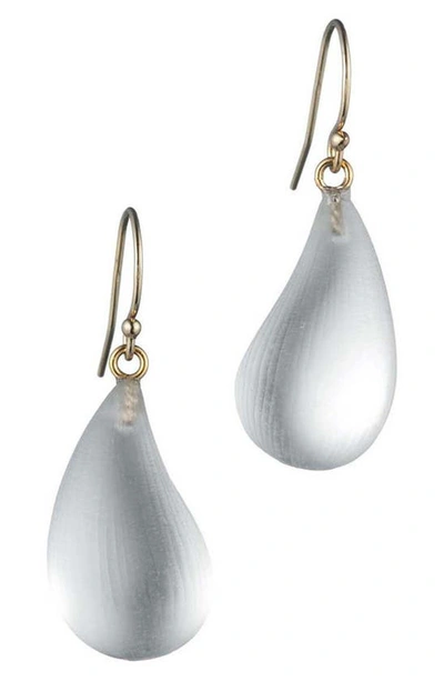 Alexis Bittar Dewdrop Drop Earrings In Silver/gold