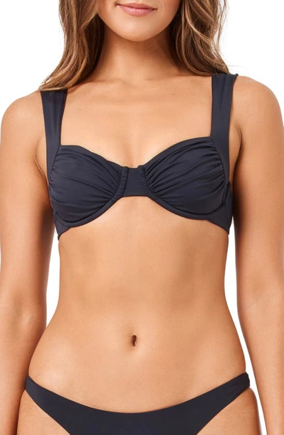 L*space Stella Underwire Bikini Top In Black