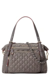 Mz Wallace Crosby Everywhere Tote In Medium Grey