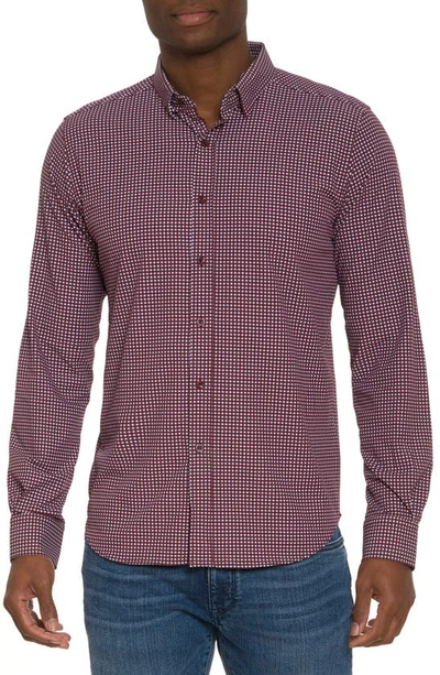 Robert Graham Men's Lonardo Woven Button-up Shirt In Red