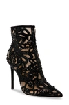 Betsey Johnson Bolt Bootie In Black