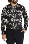 JOHNNY BIGG MILES FLORAL BUTTON-UP SHIRT