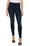 LIVERPOOL LOS ANGELES GIA GLIDER PULL-ON HIGH WAIST SKINNY JEANS