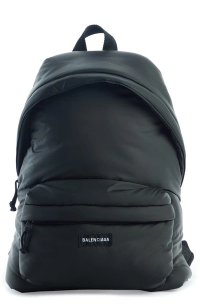 Balenciaga Explorer Backpack In 1000 Black