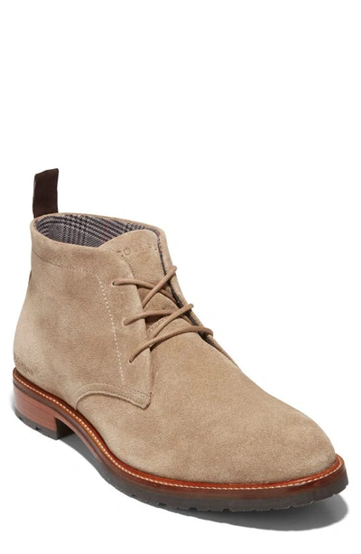 Cole Haan Men's Berkshire Lace Up Lug Sole Chukka Boots In Ch Golden Toffee